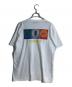 FRAGMENT DESIGN (フラグメントデザイン) BE@RTEE (ベアブリック) Robert INDIANA (ロバート・インディアナ) プリントTシャツ ホワイト サイズ:XL 未使用品：5000円