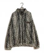 WACKO MARIAワコマリア）の古着「LEOPARD TRACK JACKET/レオパードトラックジャケット」｜ホワイト