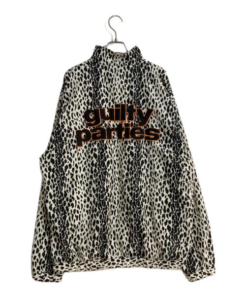 WACKO MARIA（ワコマリア）WACKO MARIA (ワコマリア) LEOPARD TRACK JACKET/レオパードトラックジャケット ホワイト サイズ:XLの古着・服飾アイテム