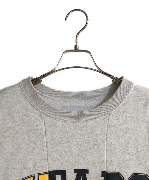 WTAPS（ダブルタップス）WTAPS (ダブルタップス) RIPPER 01 SWEATSHIRT/リッパースウェットシャツ グレー サイズ:04の古着・服飾アイテム