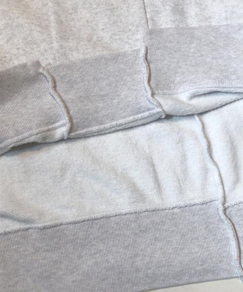 WTAPS（ダブルタップス）WTAPS (ダブルタップス) RIPPER 01 SWEATSHIRT/リッパースウェットシャツ グレー サイズ:04の古着・服飾アイテム