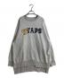 WTAPS（ダブルタップス）の古着「RIPPER 01 SWEATSHIRT/リッパースウェットシャツ」｜グレー
