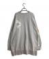 WTAPS (ダブルタップス) RIPPER 01 SWEATSHIRT/リッパースウェットシャツ グレー サイズ:04：10000円