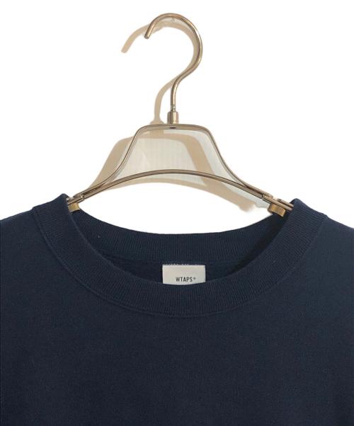 WTAPS（ダブルタップス）WTAPS (ダブルタップス) ロゴプリントスウェット ネイビー サイズ:X04の古着・服飾アイテム