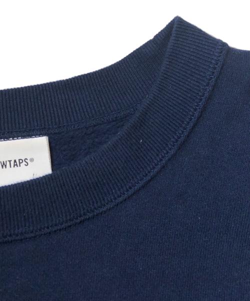 WTAPS（ダブルタップス）WTAPS (ダブルタップス) ロゴプリントスウェット ネイビー サイズ:X04の古着・服飾アイテム