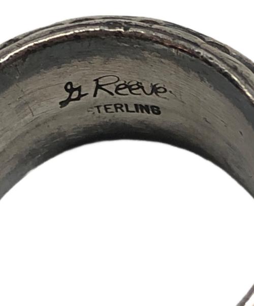 Gary Reeves（ゲーリーリーブス）Gary Reeves (ゲーリーリーブス) スタンプワークリング シルバー サイズ:16号の古着・服飾アイテム