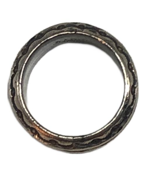 Gary Reeves（ゲーリーリーブス）Gary Reeves (ゲーリーリーブス) スタンプワークリング シルバー サイズ:16号の古着・服飾アイテム