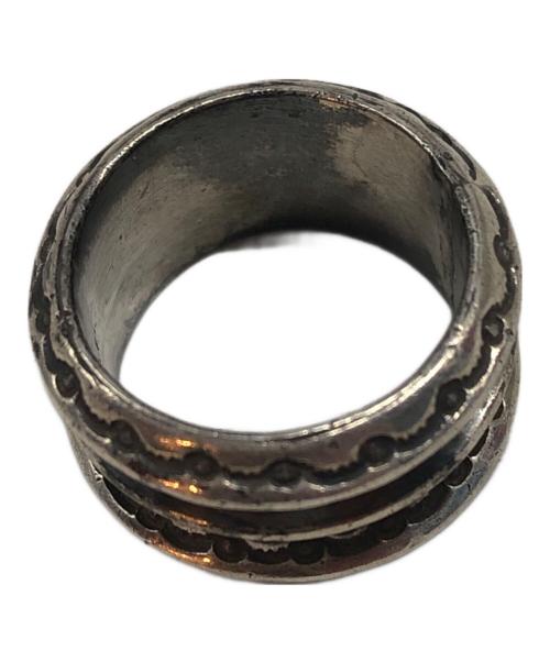 Gary Reeves（ゲーリーリーブス）Gary Reeves (ゲーリーリーブス) スタンプワークリング シルバー サイズ:16号の古着・服飾アイテム