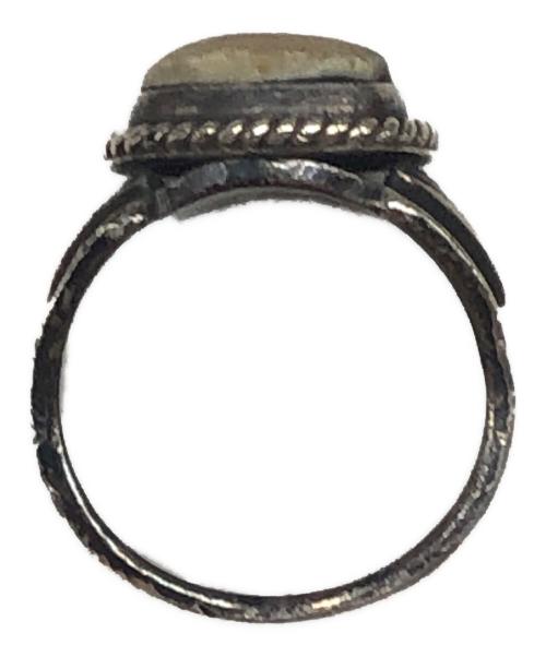 Gary Reeves（ゲーリーリーブス）gary reeves (ゲーリーリーブス) スタンプワークホワイトバッファローリング シルバー サイズ:19号の古着・服飾アイテム