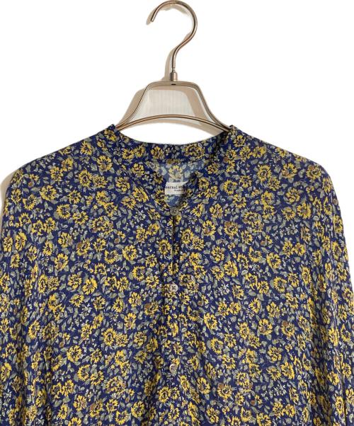 journal standard luxe（ジャーナルスタンダード ラックス）JOURNAL STANDARD LUXE (ジャーナルスタンダード ラックス) フラワーPt Ampleプルワンピース F ネイビー サイズ:不明の古着・服飾アイテム