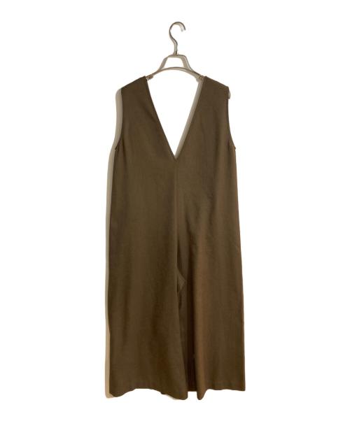 JOURNAL STANDARD relume（ジャーナルスタンダード レリューム）JOURNAL STANDARD relume (ジャーナルスタンダード レリューム) ストレッチオールインワン グリーン サイズ:36の古着・服飾アイテム