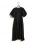 JOURNAL STANDARD (ジャーナルスタンダード) リネンパフスリーブマキシワンピース ブラック サイズ:36：6000円