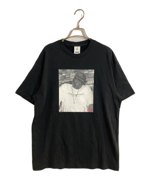 SUPREME（シュプリーム）Supreme (シュプリーム) JORDAN BRAND (ジョーダン ブランド) JORDAN BIGGIS S S TOPTシャツ ブラック サイズ:M 未使用品の古着・服飾アイテム