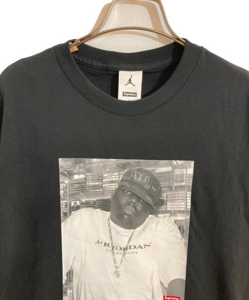 SUPREME（シュプリーム）Supreme (シュプリーム) JORDAN BRAND (ジョーダン ブランド) JORDAN BIGGIS S S TOPTシャツ ブラック サイズ:M 未使用品の古着・服飾アイテム