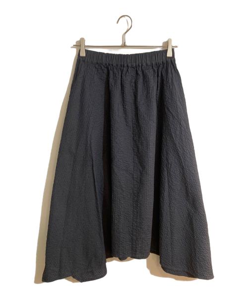 YACCO MARICARD（ヤッコマリカルド）YACCO MARICARD (ヤッコマリカルド) プリーツロングスカート グレー サイズ:Nの古着・服飾アイテム