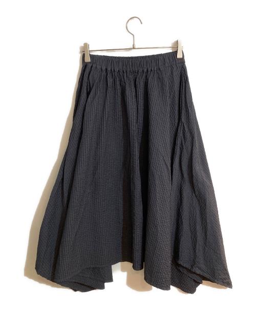 YACCO MARICARD（ヤッコマリカルド）YACCO MARICARD (ヤッコマリカルド) プリーツロングスカート グレー サイズ:Nの古着・服飾アイテム