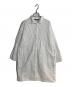 YACCO MARICARD（ヤッコマリカルド）の古着「タックシャツチュニック」｜ホワイト