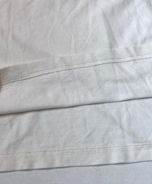 TORY BURCH（トリーバーチ）TORY BURCH (トリーバーチ) ロゴ刺繍ポロシャツ ベージュ サイズ:XSの古着・服飾アイテム