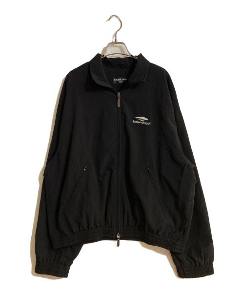 BALENCIAGA（バレンシアガ）BALENCIAGA (バレンシアガ) 3B Sports Icon Small Fit Tracksuit Jacket ブラック サイズ:XLの古着・服飾アイテム