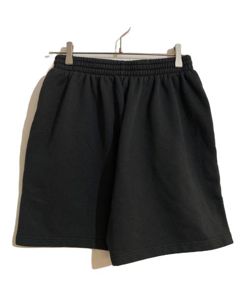 BALENCIAGA（バレンシアガ）BALENCIAGA (バレンシアガ) Political Campaign Sweat Shorts ブラック サイズ:XSの古着・服飾アイテム