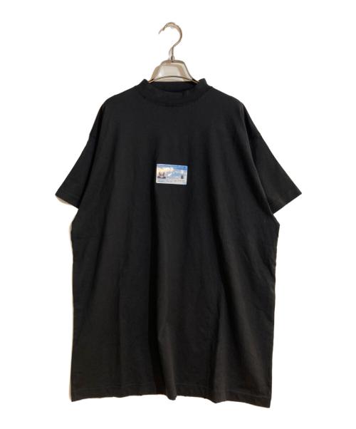 BALENCIAGA（バレンシアガ）BALENCIAGA (バレンシアガ) ID Card T-Shirt カードデザインTシャツ ブラック サイズ:Lの古着・服飾アイテム