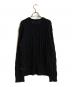 stussy (ステューシー) CABLE LOOSE KNIT SWEATER/ケーブルルーズニットスウェッター ブラック サイズ:M：9000円