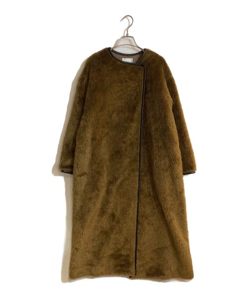 Ameri（アメリ）AMERI (アメリ) ミリタリーレイヤードボアコート オリーブ サイズ:FREEの古着・服飾アイテム