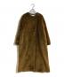 中古・古着 AMERI (アメリ) ミリタリーレイヤードボアコート オリーブ サイズ:FREE：8000円
