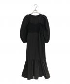 JILL STUARTジルスチュアート）の古着「マルチウェイニットセットワンピース」｜ブラック