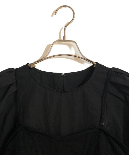 JILL STUART（ジルスチュアート）JILL STUART (ジルスチュアート) マルチウェイニットセットワンピース ブラック サイズ:2 未使用品の古着・服飾アイテム