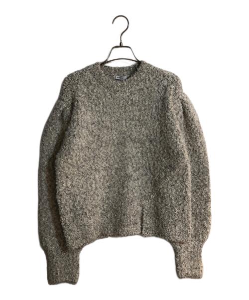 JILL STUART（ジルスチュアート）JILL STUART (ジルスチュアート) ツイードニットプルオーバー グレー サイズ:Free 未使用品の古着・服飾アイテム