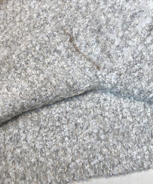 JILL STUART（ジルスチュアート）JILL STUART (ジルスチュアート) ツイードニットプルオーバー グレー サイズ:Free 未使用品の古着・服飾アイテム