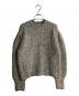 JILL STUART（ジルスチュアート）の古着「ツイードニットプルオーバー」｜グレー