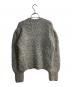 JILL STUART (ジルスチュアート) ツイードニットプルオーバー グレー サイズ:Free 未使用品：5000円