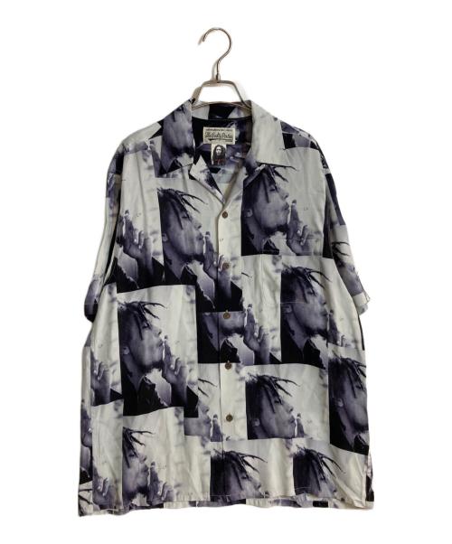 WACKO MARIA（ワコマリア）WACKO MARIA (ワコマリア) BOB MARLEY (ボブマーリー) HAWAIIAN SHIRT S/S/ハワイアンシャツ グレー サイズ:Lの古着・服飾アイテム