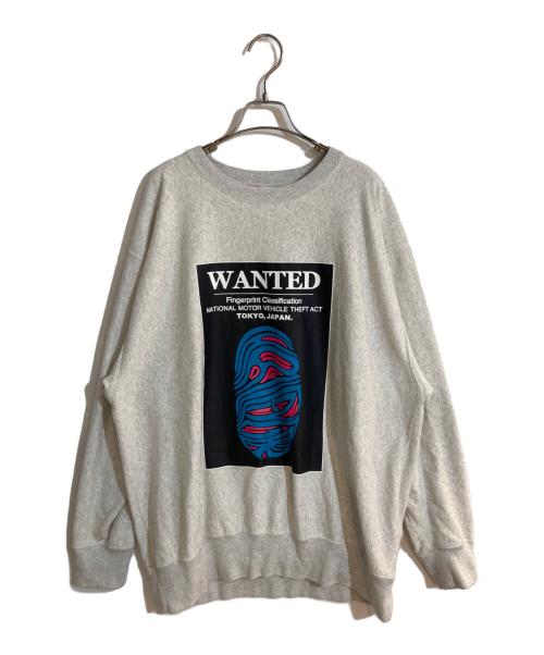 CHALLENGER（チャレンジャー）CHALLENGER (チャレンジャー) CTA C/N SWEAT グレー サイズ:XLの古着・服飾アイテム