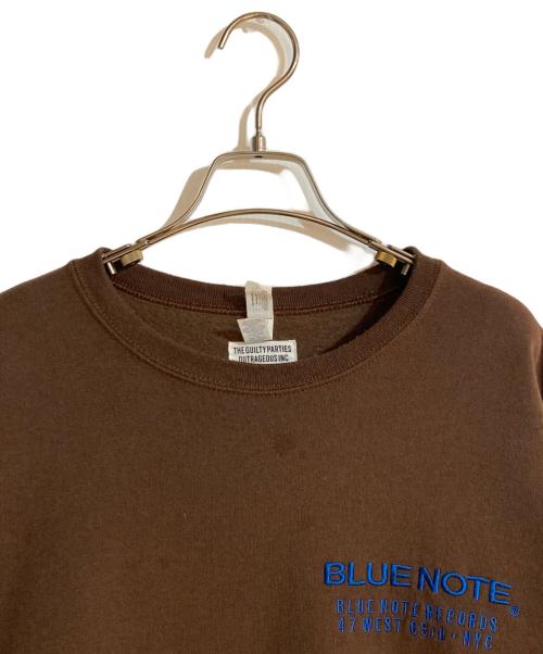 WACKO MARIA（ワコマリア）WACKO MARIA (ワコマリア) BLUE NOTE / SWEAT SHIRT (TYPE-4)/ブルーノートスウェットシャツ ブラウン サイズ:XLの古着・服飾アイテム