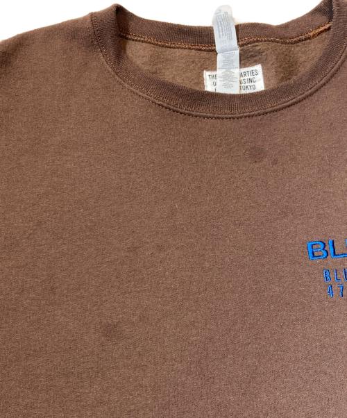 WACKO MARIA（ワコマリア）WACKO MARIA (ワコマリア) BLUE NOTE / SWEAT SHIRT (TYPE-4)/ブルーノートスウェットシャツ ブラウン サイズ:XLの古着・服飾アイテム