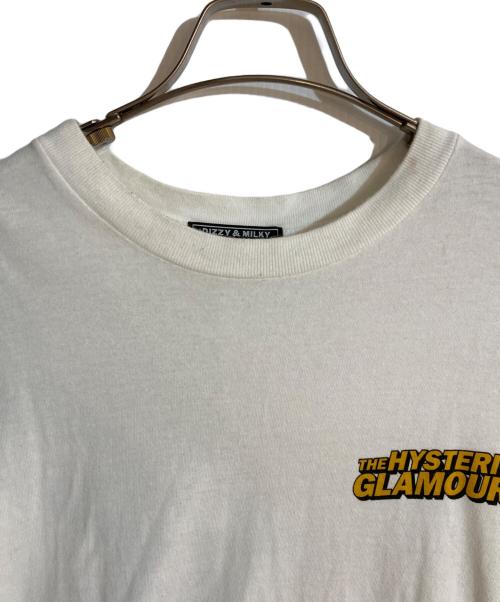 Hysteric Glamour（ヒステリックグラマー）Hysteric Glamour (ヒステリックグラマー) REEL TO REEL Tee ホワイト サイズ:XLの古着・服飾アイテム