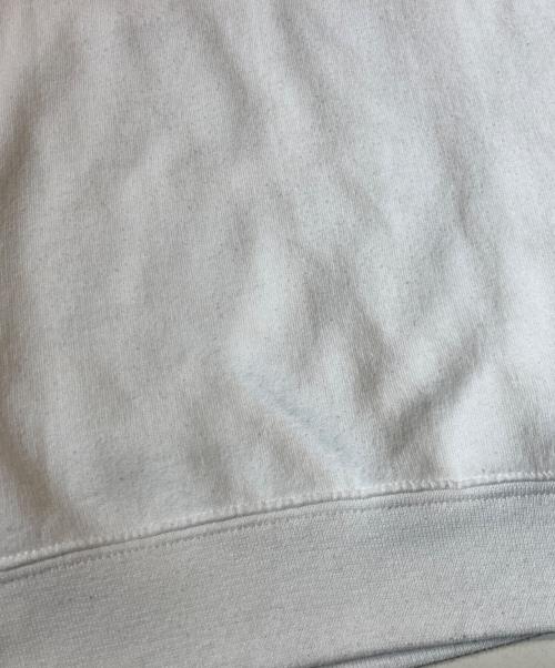 WACKO MARIA（ワコマリア）WACKO MARIA (ワコマリア) NECK FACE CREW NECK SWEATSHIRT/ネックフェイスクルーネックスウェットシャツ ホワイト サイズ:Lの古着・服飾アイテム