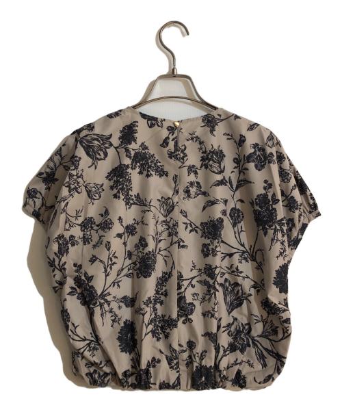Noble（ノーブル）Noble (ノーブル) ヴィンテージフラワープリントブラウス ベージュ サイズ:FREE 未使用品の古着・服飾アイテム