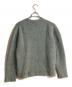 UNUSED (アンユーズド) 3g crew neck damage knit（3gクルーネックダメージニット） グリーン サイズ:SIZE2：7000円