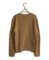 DRIES VAN NOTEN (ドリスヴァンノッテン) ウールクルーネックニット ブラウン サイズ:L：13000円