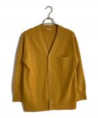 RYETENDERライテンダー）の古着「ウールカシミヤニットカーディガン」｜イエロー