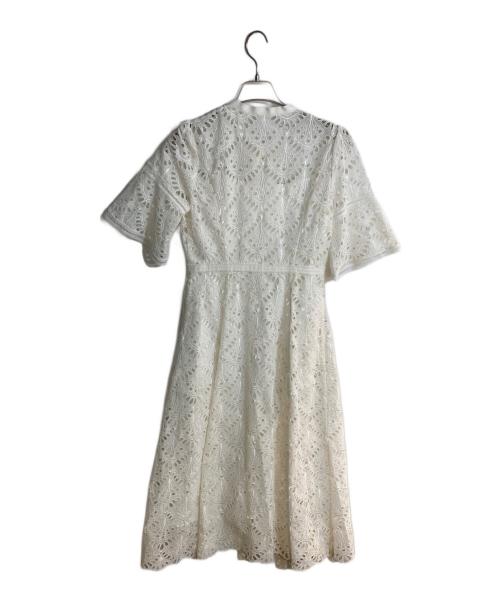 ANAYI（アナイ）ANAYI (アナイ) エンブロイダリーシャツワンピース ホワイト サイズ:Mの古着・服飾アイテム