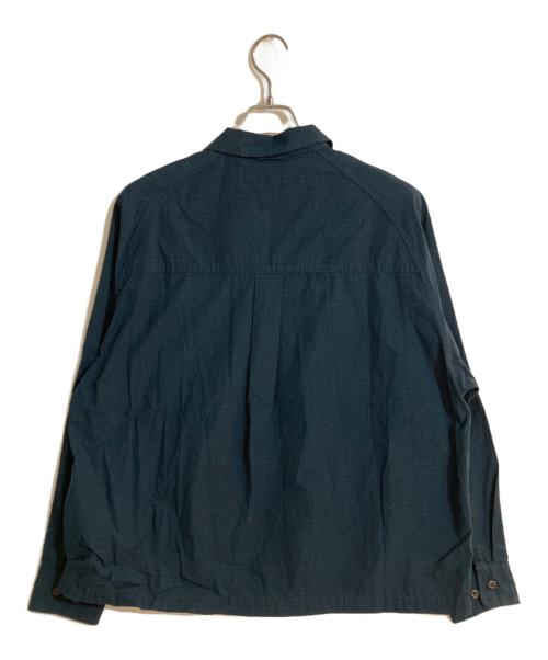 PWA（プア）PWA (プア) DRY ZIP-UP SWING SHIRT/ジップアップスイングシャツ グリーン サイズ:Mの古着・服飾アイテム