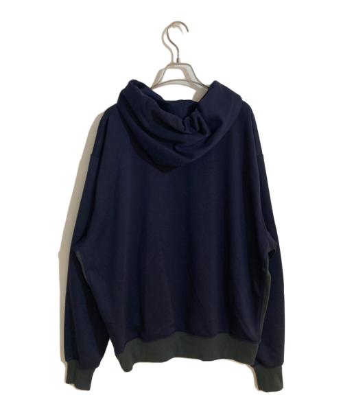 DAIWA PIER39（ダイワ ピア39）DAIWA PIER39 (ダイワ ピア39) TECH SWEAT HALF ZIP HOODIE/ハーフジップフーディー ネイビー サイズ:Ｌの古着・服飾アイテム