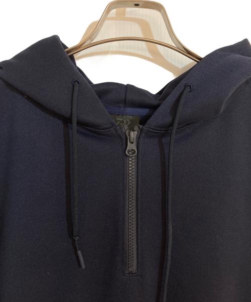 DAIWA PIER39（ダイワ ピア39）DAIWA PIER39 (ダイワ ピア39) TECH SWEAT HALF ZIP HOODIE/ハーフジップフーディー ネイビー サイズ:Ｌの古着・服飾アイテム