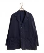 PWAプア）の古着「ポリステルワークジャケット」｜ネイビー