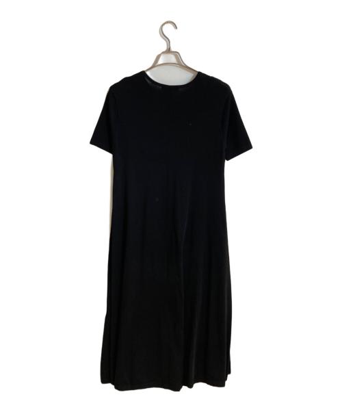 23区（ニジュウサンク）23区 (ニジュウサンク) 【洗える】レーヨンポリエステルストレッチ フレア ワンピース ブラック サイズ:38の古着・服飾アイテム